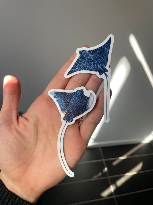 Eagle Ray Duo Stickers